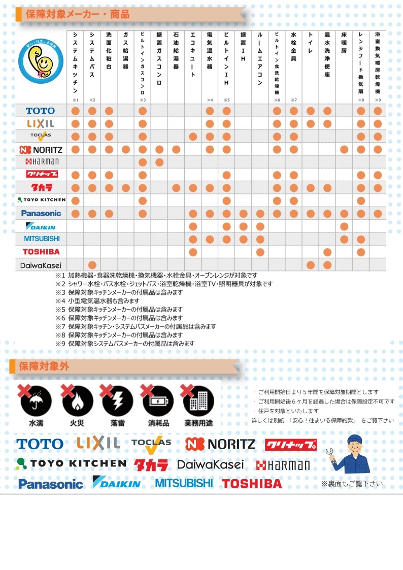 5年保証チラシ2